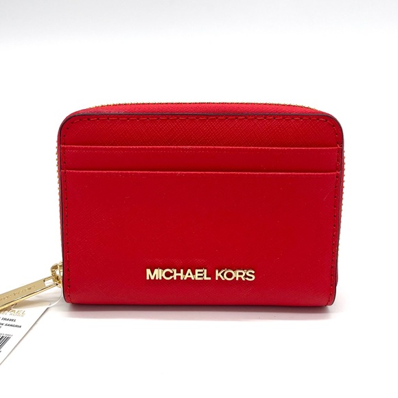Michael Kors Zip Around Card Case Wallet - Picture 4 of 6
